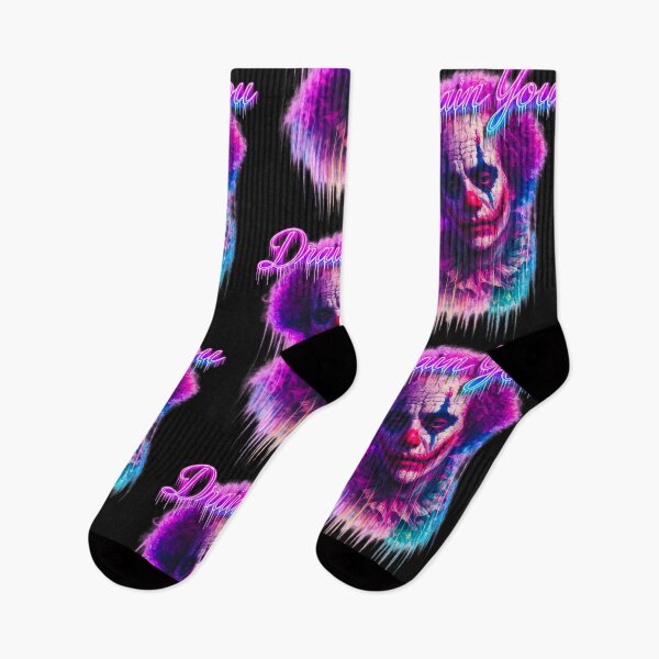 Item preview, Neon Cyberpunk Clown - Drain You Drip designed and sold by A E S T H E T A T A G.