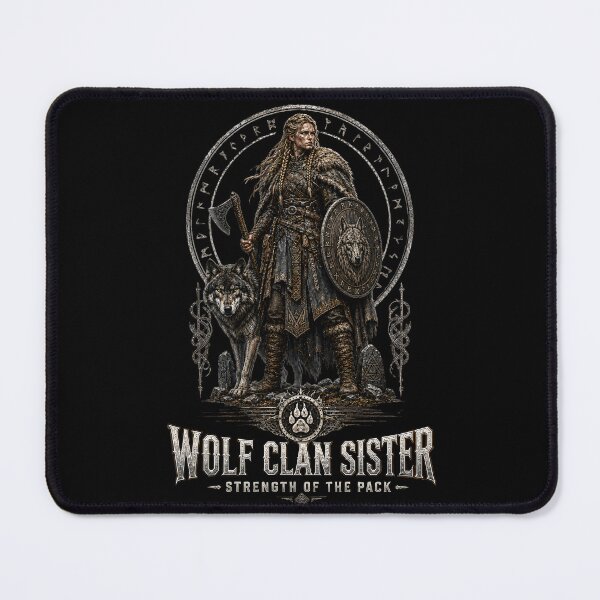 Item preview, Wolf Clan Sister — Strength of the Pack | Norse Viking Warrior designed and sold by R3X .