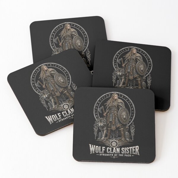 Item preview, Wolf Clan Sister — Strength of the Pack | Norse Viking Warrior designed and sold by R3X .