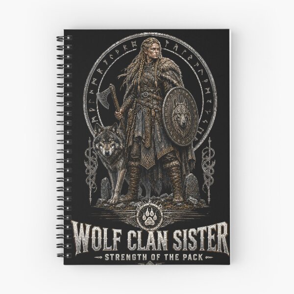 Item preview, Wolf Clan Sister — Strength of the Pack | Norse Viking Warrior designed and sold by R3X .