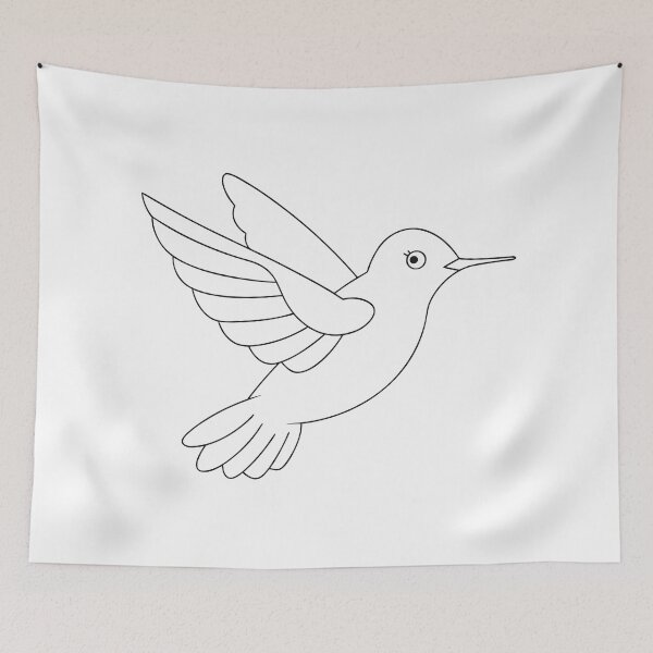 Item preview, Copy of Flying Bird Friendly 2 Line Art Gift designed and sold by OneLine Studio.
