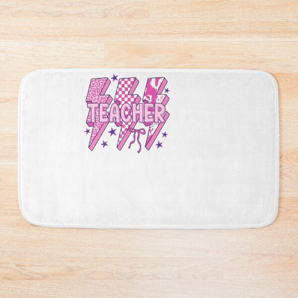 Item preview, Cute Pink Bow Leopard Teacher Life Back To School designed and sold by KroghDs.