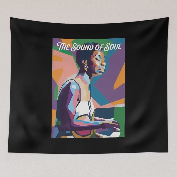 Item preview, Bold Geometric Musician Profile Art designed and sold by PlanetSerpo.