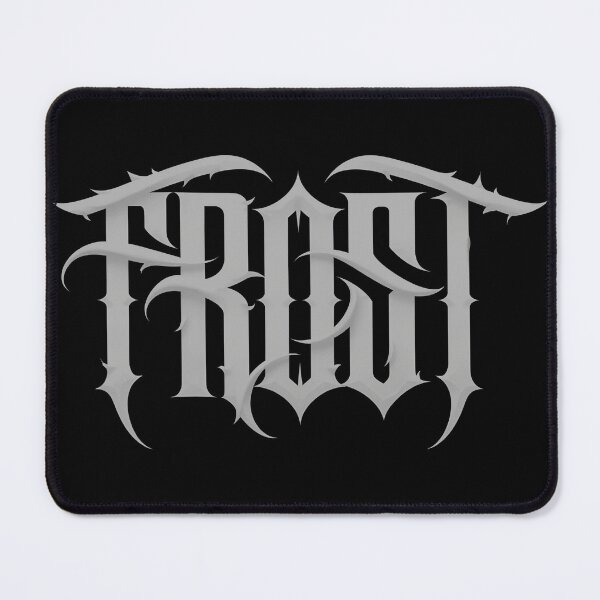 Item preview, Vertical Icy Word Typography Art designed and sold by PlanetSerpo.