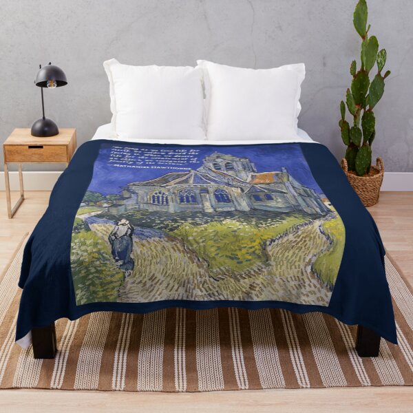 Item preview, Hawthorne quote: So long as we love life for itself, we seldom dread the losing it. When we desire life for the attainment of an object, we recognize the frailty of its texture. designed and sold by artbleed.