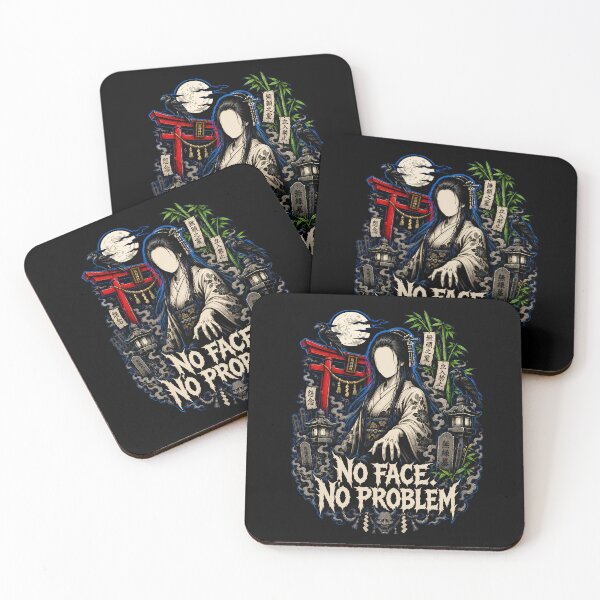 Item preview, No Face No Problem Japanese Metal Horror Design designed and sold by Tong4130.