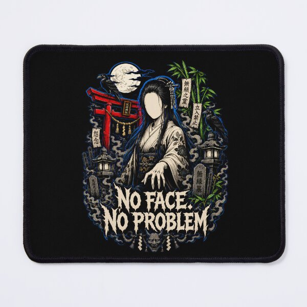 Item preview, No Face No Problem Japanese Metal Horror Design designed and sold by Tong4130.