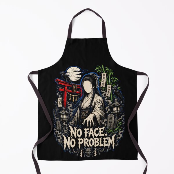 Item preview, No Face No Problem Japanese Metal Horror Design designed and sold by Tong4130.