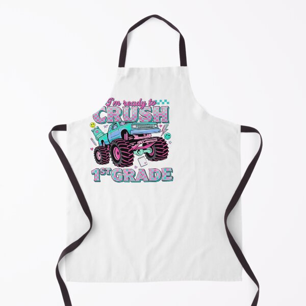 Item preview, Ready To Crush 1st Grade Monster Truck Girls First Day designed and sold by KroghDs.