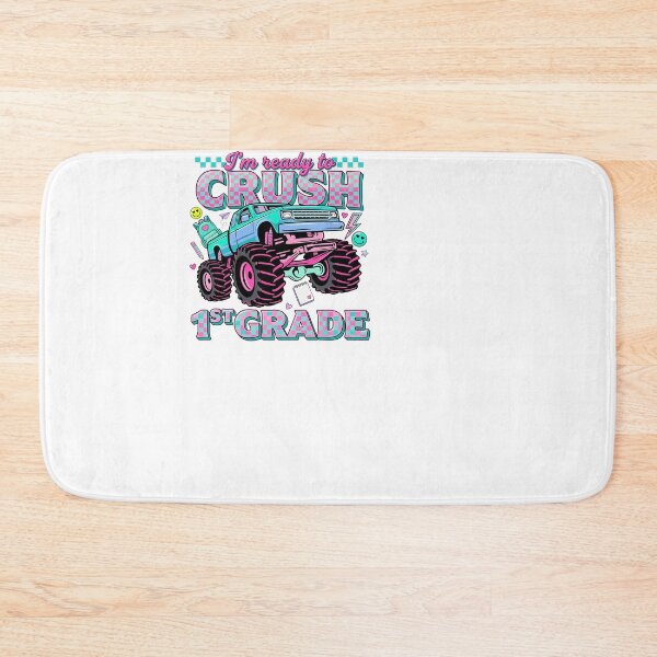 Item preview, Ready To Crush 1st Grade Monster Truck Girls First Day designed and sold by KroghDs.