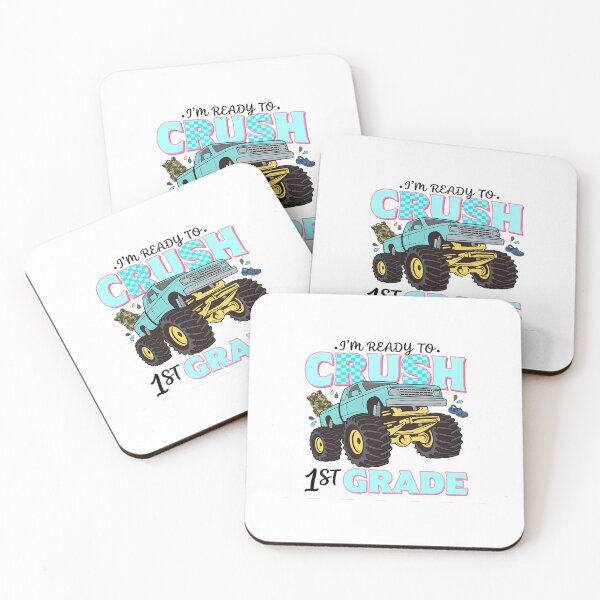 Item preview, Ready To Crush 1st Grade Monster Truck Boys First Day designed and sold by KroghDs.