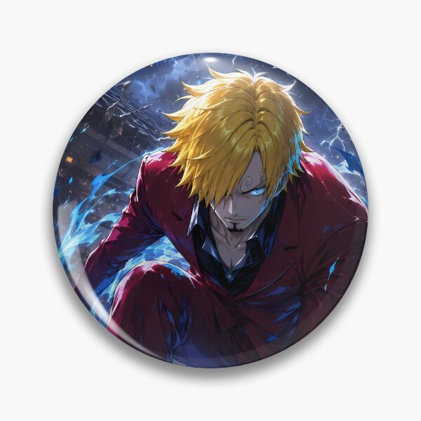 Item preview, Sanji Vinsmoke One Piece Blue Storm Power designed and sold by BrianRayan.