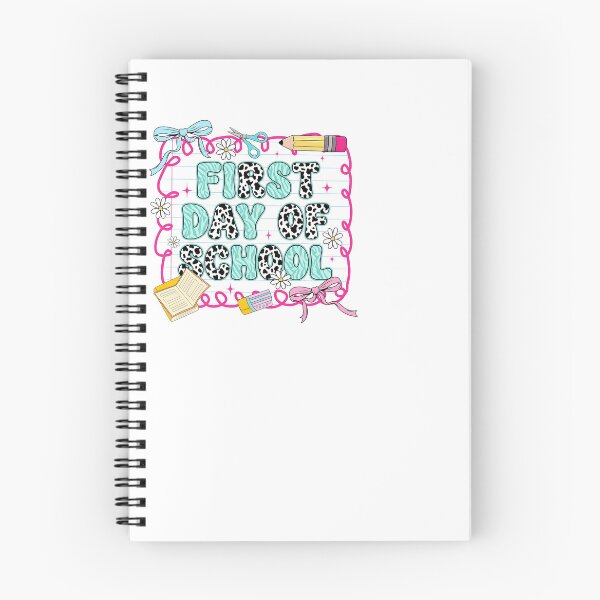 Item preview, First Day Of School Cute Cow Print Teacher Girls designed and sold by KroghDs.