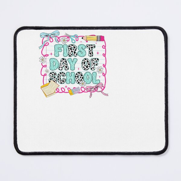 Item preview, First Day Of School Cute Cow Print Teacher Girls designed and sold by KroghDs.