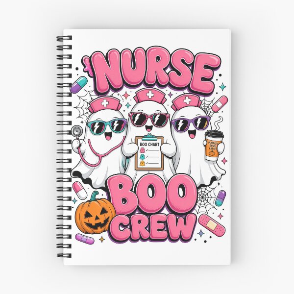 Item preview, Nurse Boo Crew Ghost Halloween designed and sold by Sovereign Supply Co..