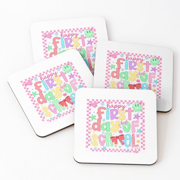 Item preview, Happy First Day Of School Cute Retro Teacher Girls designed and sold by KroghDs.