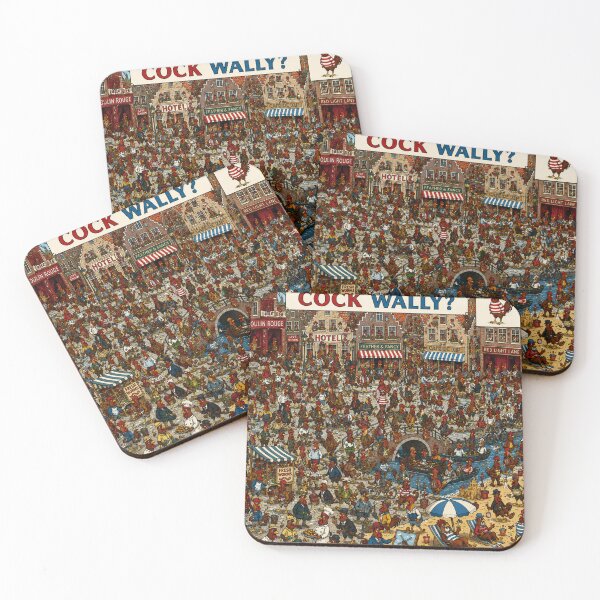 Item preview, Where's That Cock Wally? designed and sold by SnafflesShop.