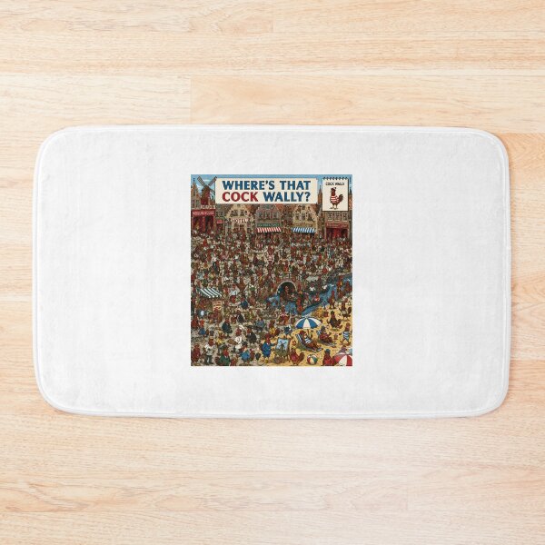 Item preview, Where's That Cock Wally? designed and sold by SnafflesShop.