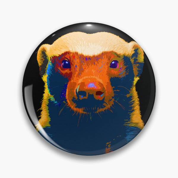 Item preview, Honey Badger colorfull tshirt  designed and sold by Kajzu.