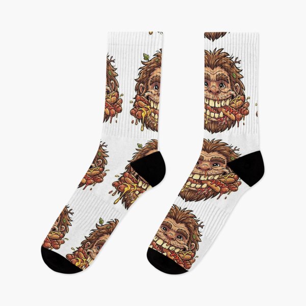 Item preview, Bigfoot BBQ - Funny Hot Dog Design designed and sold by Spank My Yeti.