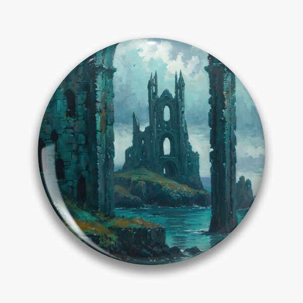 Item preview, Gloomy, Flooded Post-Apocalyptic Ruins designed and sold by Feble.