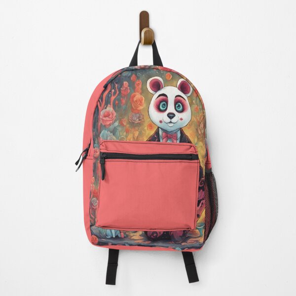 Artikelvorschau, Fantasy Panda Character with Decorative Floral Harmony entworfen und verkauft von FotoworldEdel.