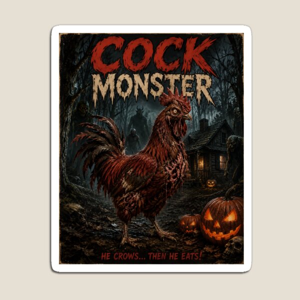 Item preview, Cock Monster designed and sold by SnafflesShop.