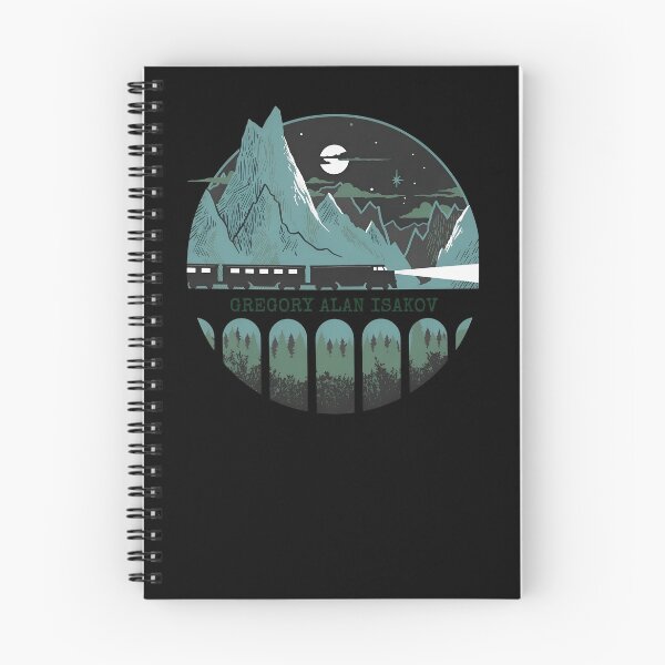 Item preview, Mountain Train Night Scenic Artwork designed and sold by Matastuffmerch.