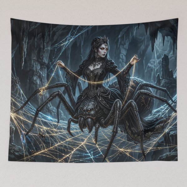 Item preview, Arachne Spider Queen - Dark Gothic Weaver designed and sold by TheRichGallery.
