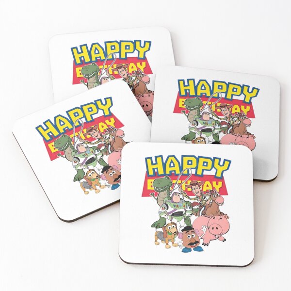 Item preview, Happy Birthday Toy Friends Party Graphic designed and sold by Ardonaredb.