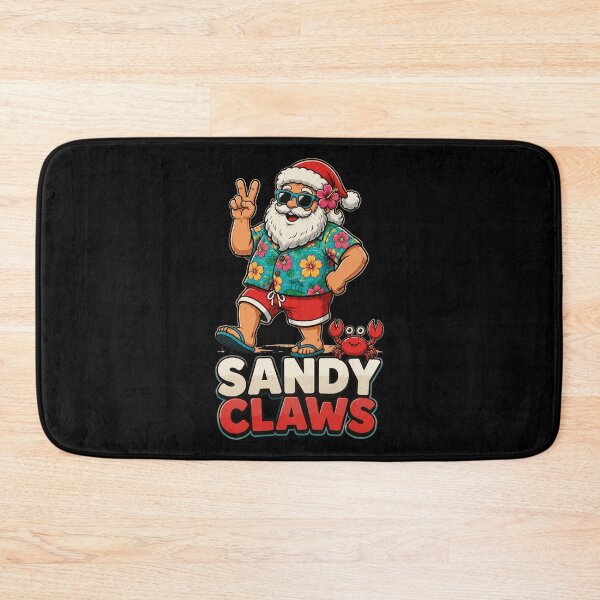 Item preview, Sandy Claws Christmas In July Tropical Santa designed and sold by OlakunleOloroz.