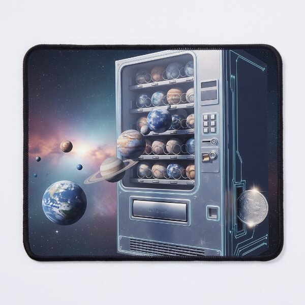 Item preview, Cosmic Vending Machine Dispensing Planets designed and sold by Michaelragheb.