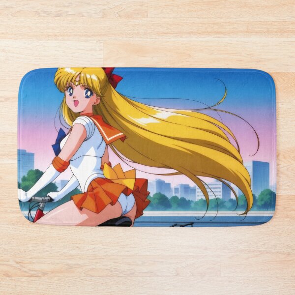 Item preview, Retro 90s Blonde Heroine Biking - Vintage Anime Aesthetic Art designed and sold by William Cano.