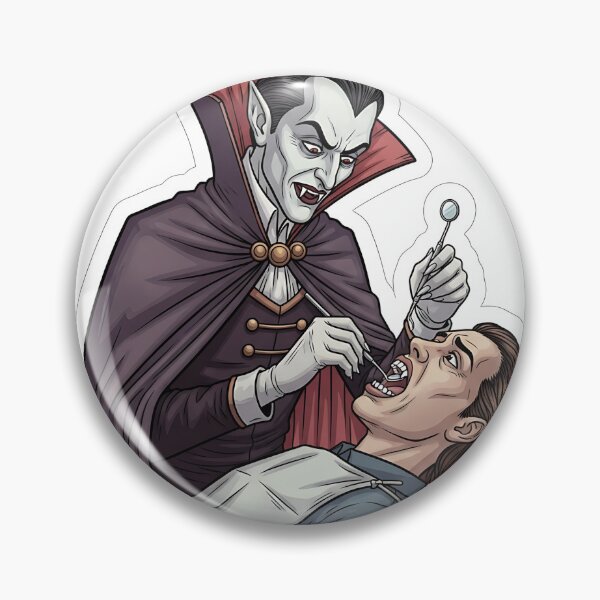 Item preview, Vampire Dentist Illustration designed and sold by Michaelragheb.