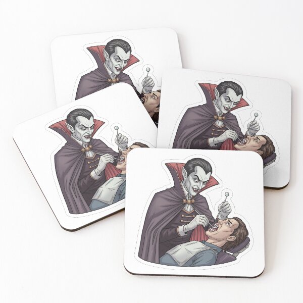 Item preview, Vampire Dentist Illustration designed and sold by Michaelragheb.