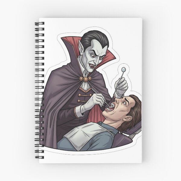 Item preview, Vampire Dentist Illustration designed and sold by Michaelragheb.