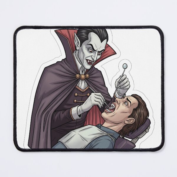 Item preview, Vampire Dentist Illustration designed and sold by Michaelragheb.