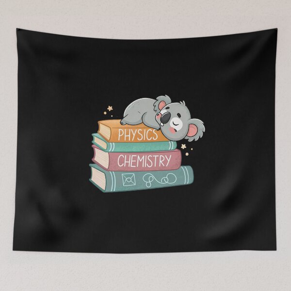 Item preview, Cute Sleeping Koala Science Books Shirt – Physics & Chemistry Student Gift designed and sold by the science zoo.