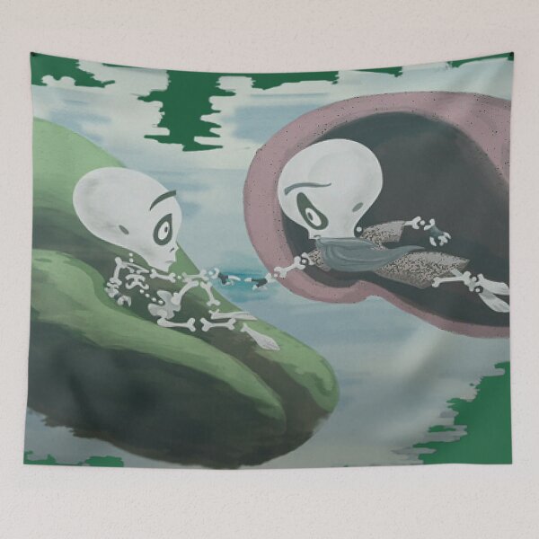 Item preview, Skull Boy's Hand of God designed and sold by QueenAlicorn.