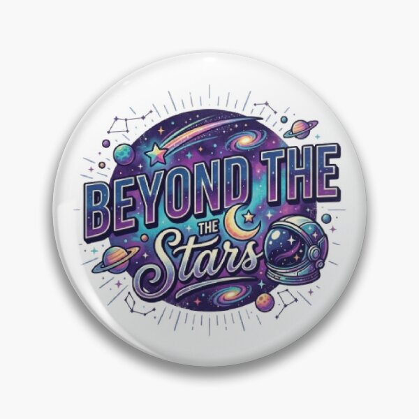 Item preview, Beyond The Stars T-Shirt | Celestial Space Typography | Cosmic Galaxy Astronaut Design designed and sold by Faisal  Shah.