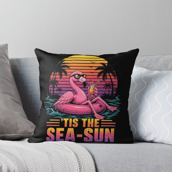 Item preview, Tis The Sea-Sun Christmas in July Hawaii Santa Beach Retro designed and sold by OlakunleOloroz.
