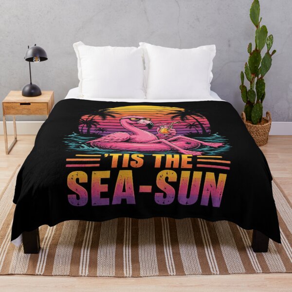Item preview, Tis The Sea-Sun Christmas in July Hawaii Santa Beach Retro designed and sold by OlakunleOloroz.