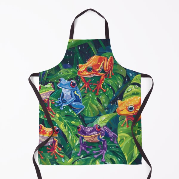 Item preview, Vibrant Amphibians: A Colorful Rainforest Delight designed and sold by Luna-Artistry.