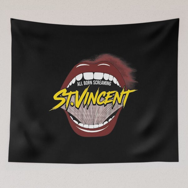 Item preview,  Mouth Art St. Vincent Shaped Design designed and sold by ALYGADesign.