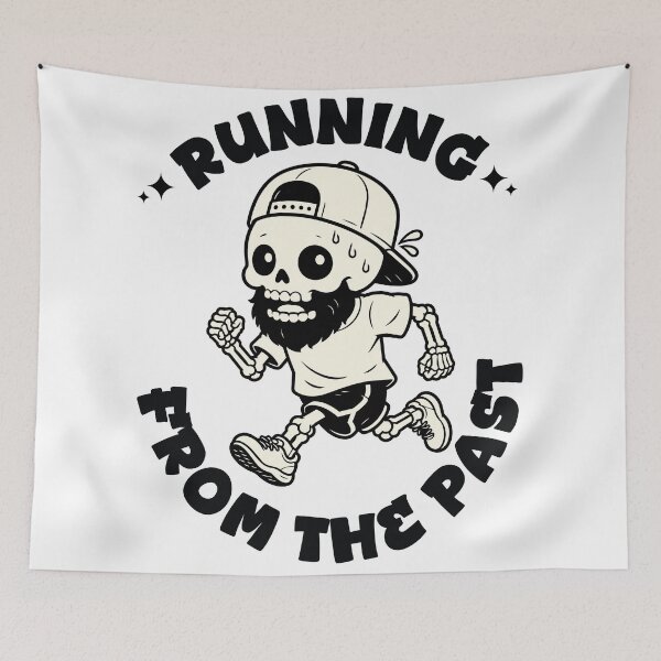Item preview, running from the past designed and sold by Leeded.