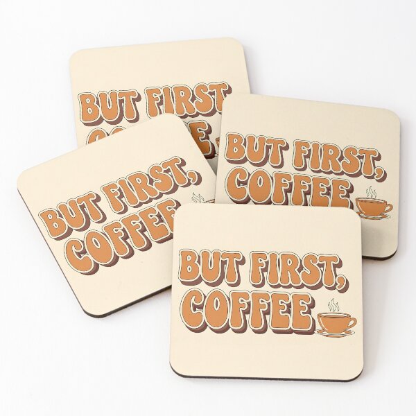 Item preview, But First, Coffee Groovy 70s Graphic designed and sold by Michaelragheb.