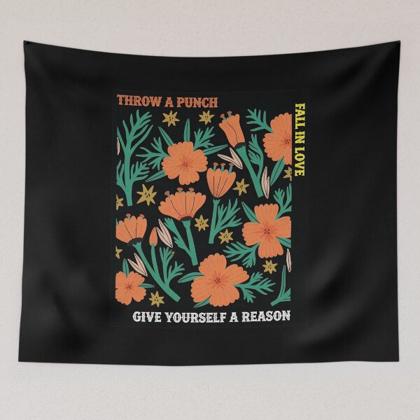 Item preview, Floral Botanical Motivation Statement  designed and sold by WhimsyWephy.