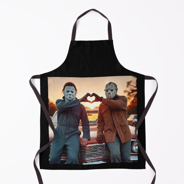 Item preview, Funny Slasher BFFs Heart Hands Sunset designed and sold by VincentMoore96.