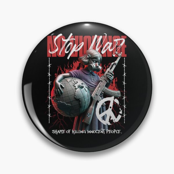 Item preview, Stop War – A Powerful Anti-War Statement | Protest Art Against Violence & Innocent Victims designed and sold by Peter Kaul.