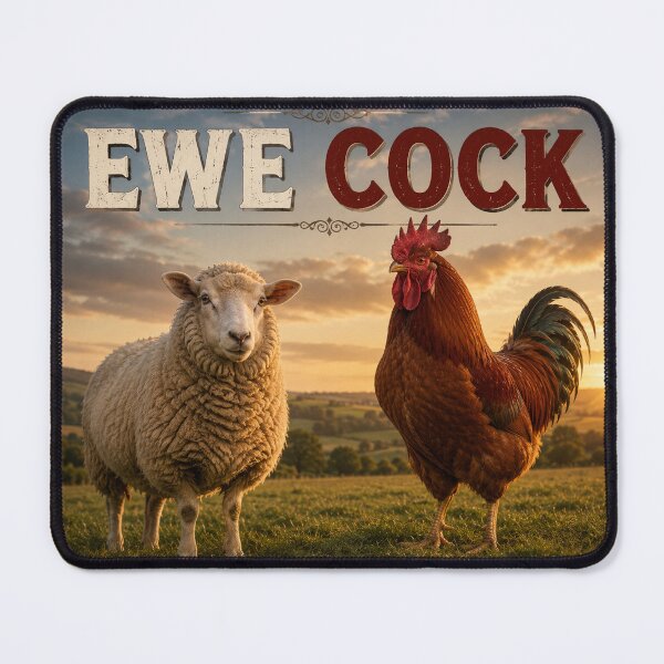 Item preview, Ewe Cock designed and sold by SnafflesShop.